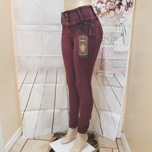 Women Stretch High Rise Contoured Skinny Jeans 9